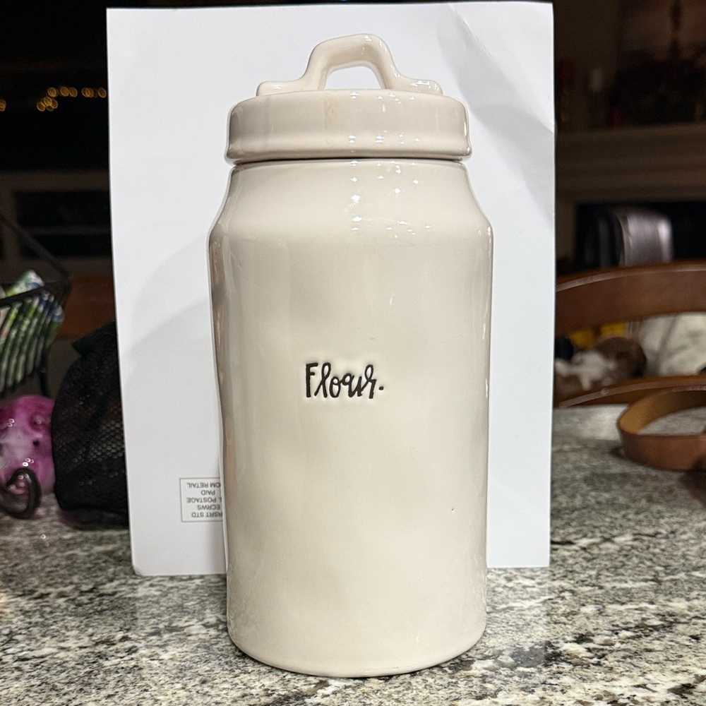 Ray Dunn Artisan Collection by Magenta Ceramic Flour Canister